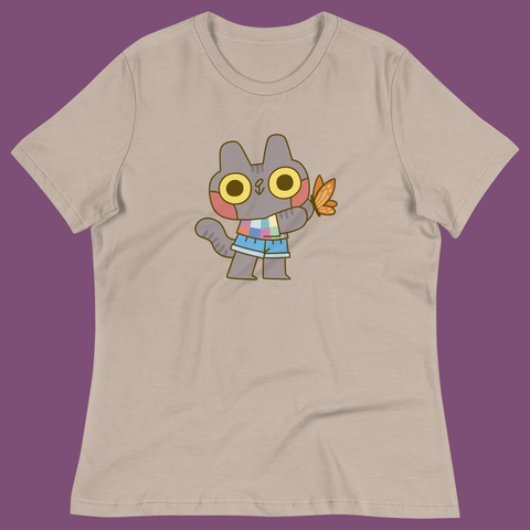 Butterfly Cat Relaxed T-Shirt