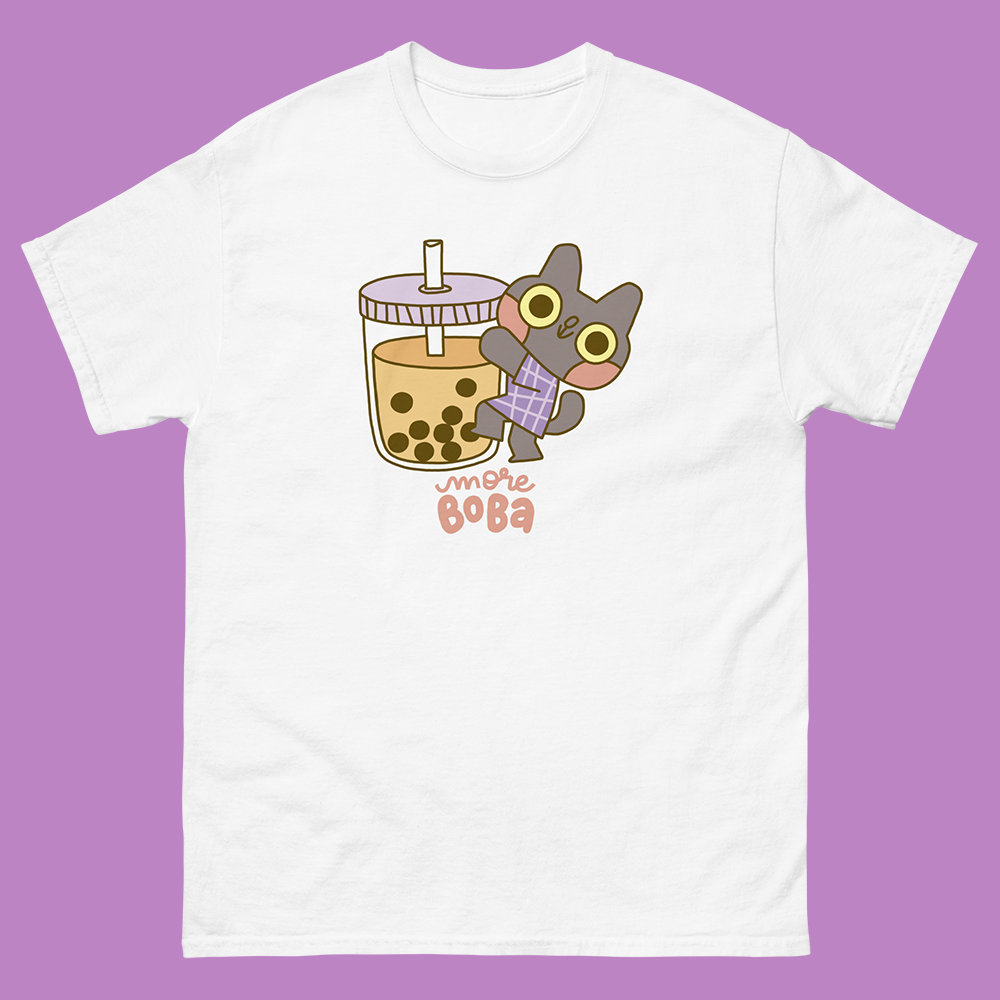 More Boba Cat T-Shirt